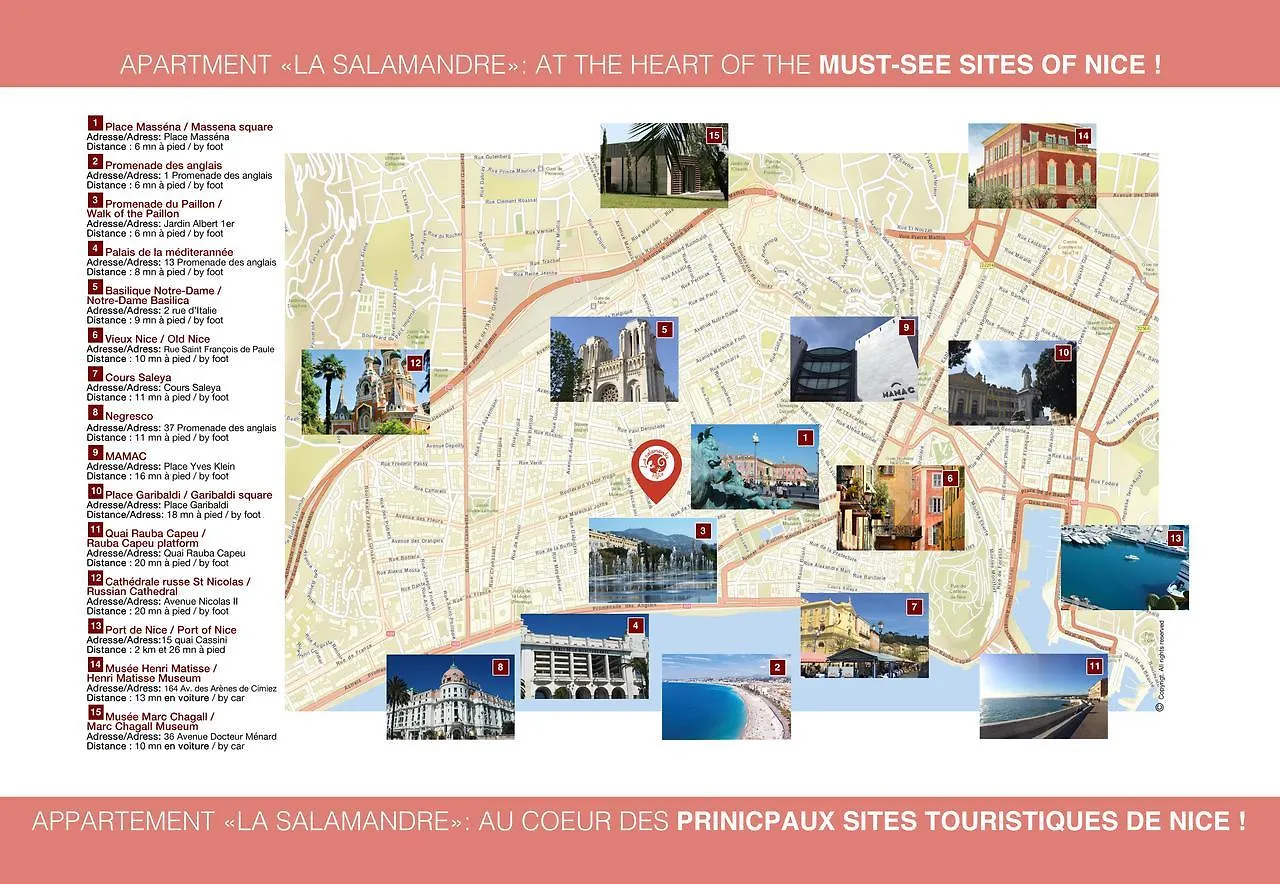 Apartment La Salamandre A Nice